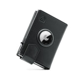 Lorzor Airtag Wallets Ledergeldbörse mit Münzfach